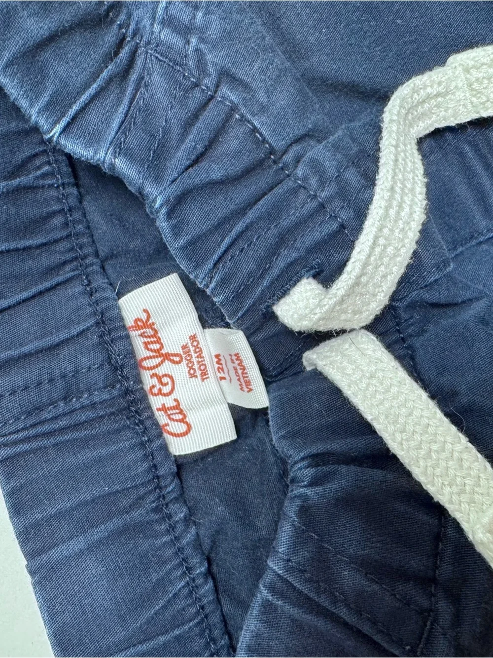 Cat & Jack Toddler Jogger Pants - Gray & Navy